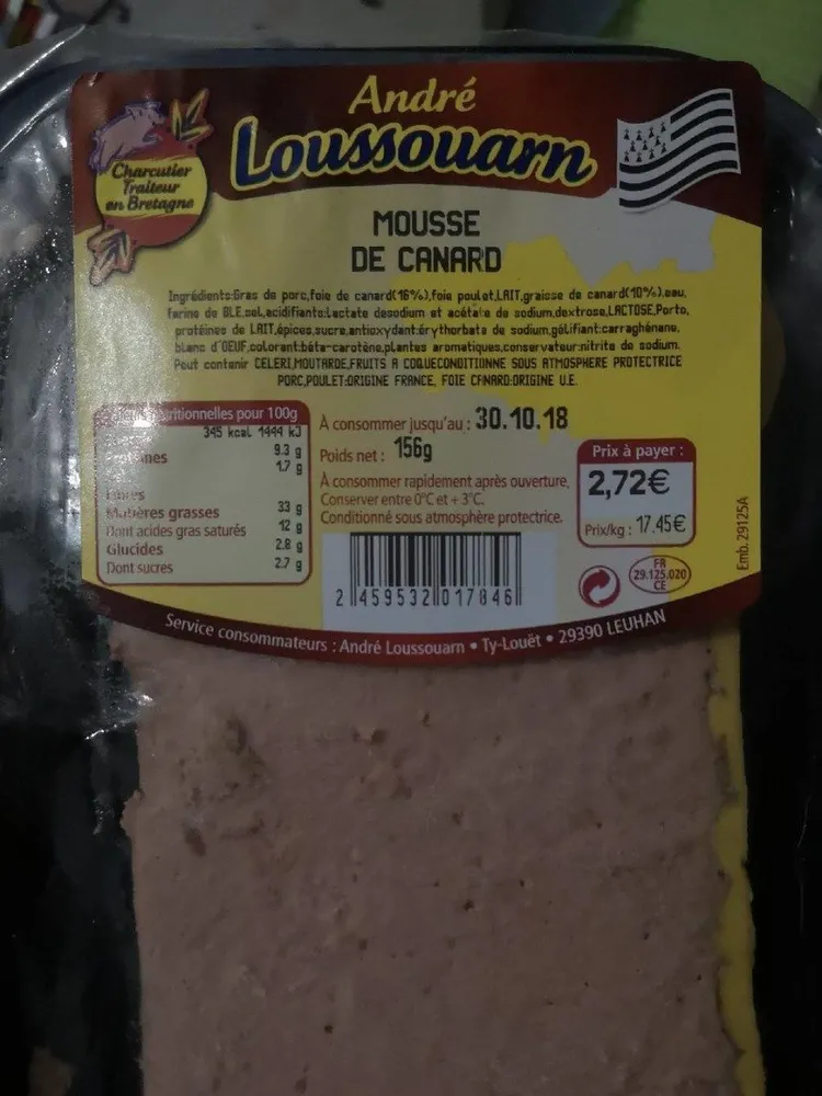 Mousse de canard