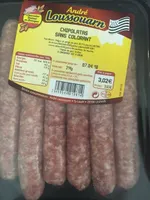 Chipolatas sans colorant