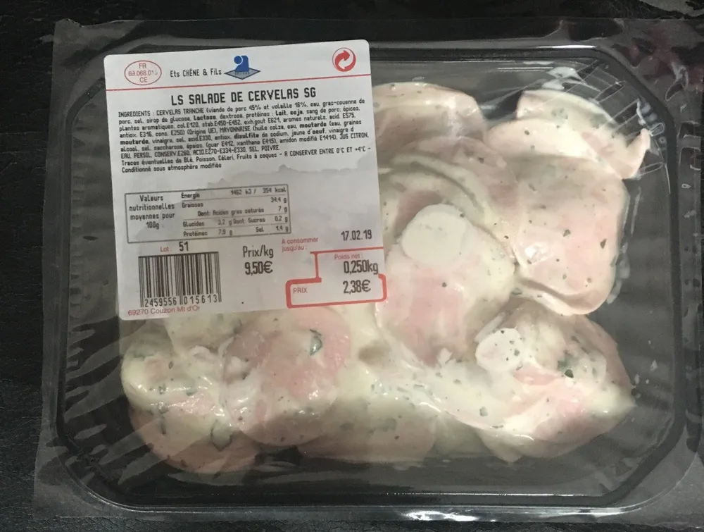 La salade de cervelas SG