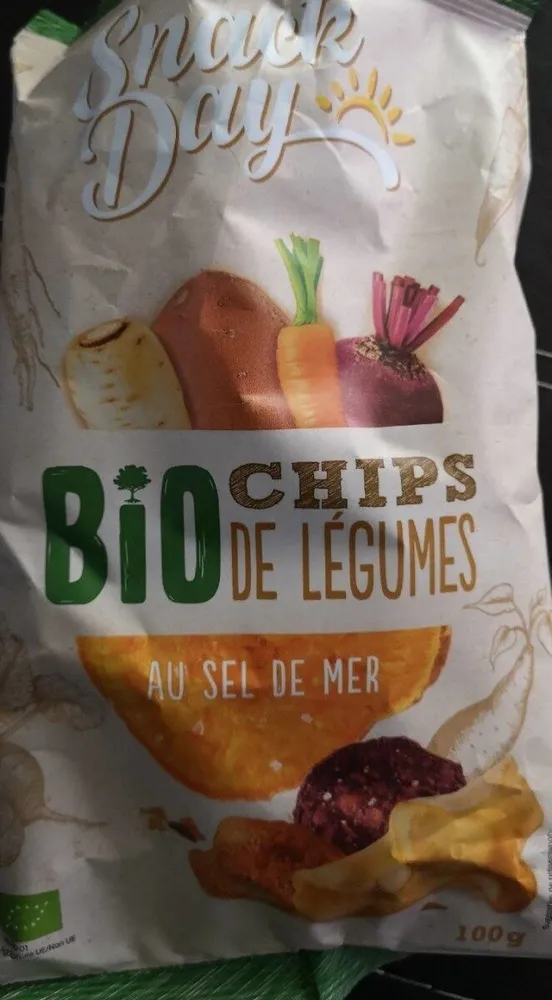 Bio chips de légumes