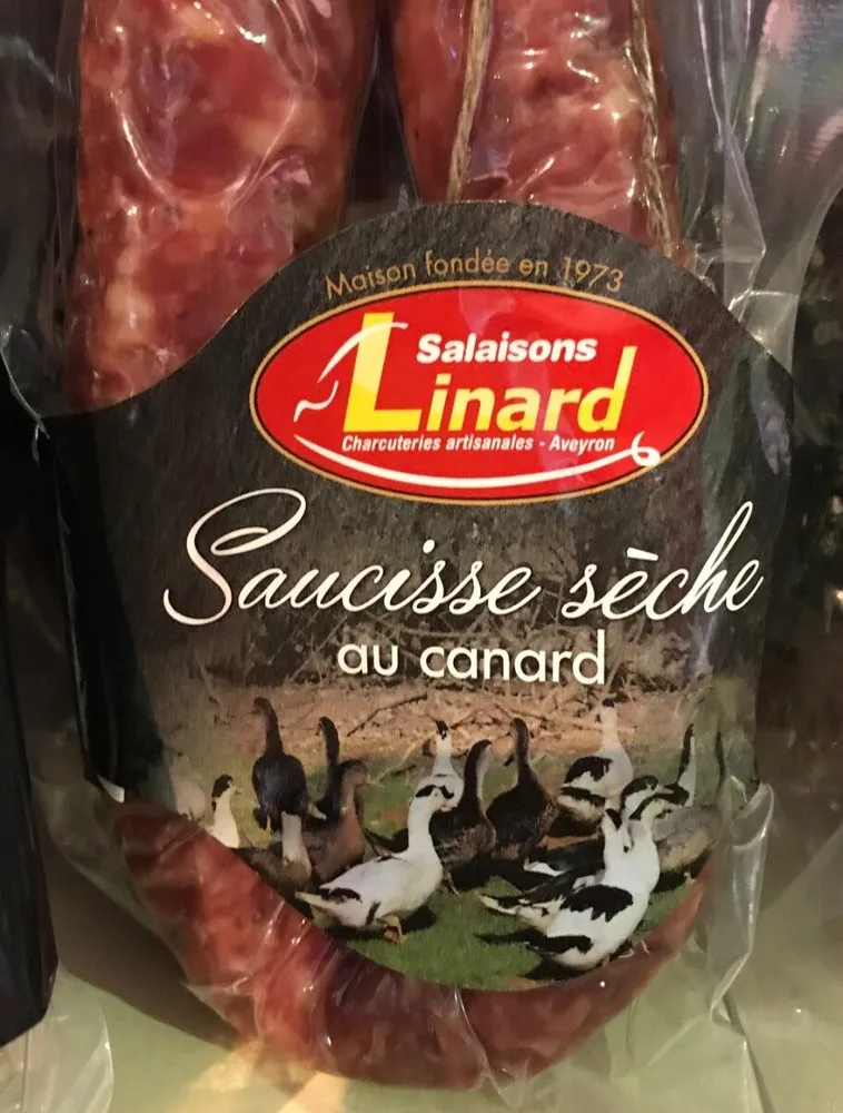 Saucisse sèche au canard