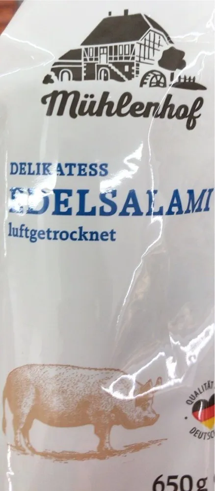 Mühlenhof Delikatess Edel salami Luftgetroknet