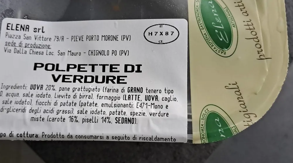 Polpette di verdure