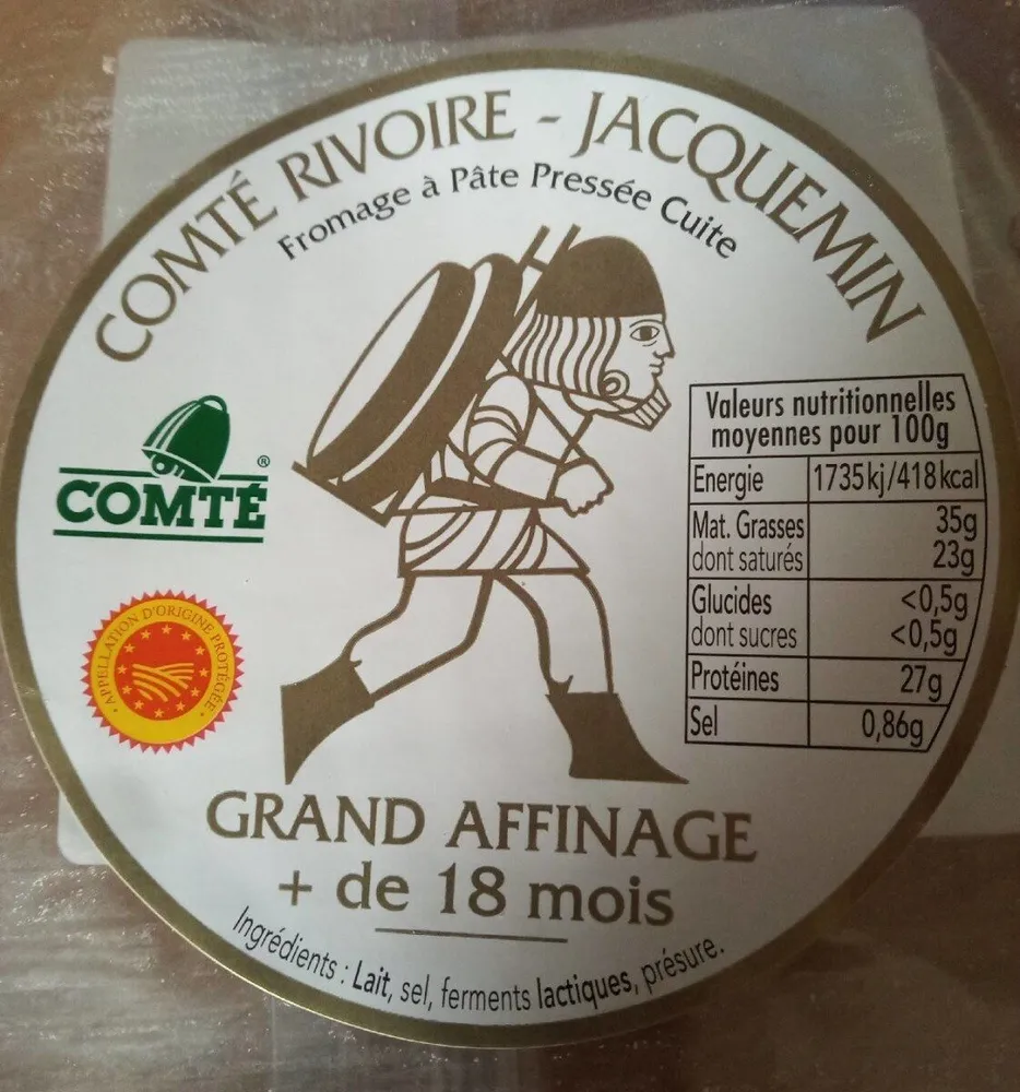 Comté Grand Affinage + de 18 mois