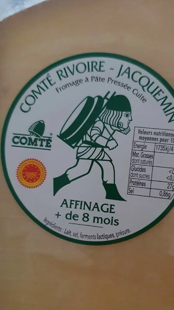 Comté rivoire jacquemin