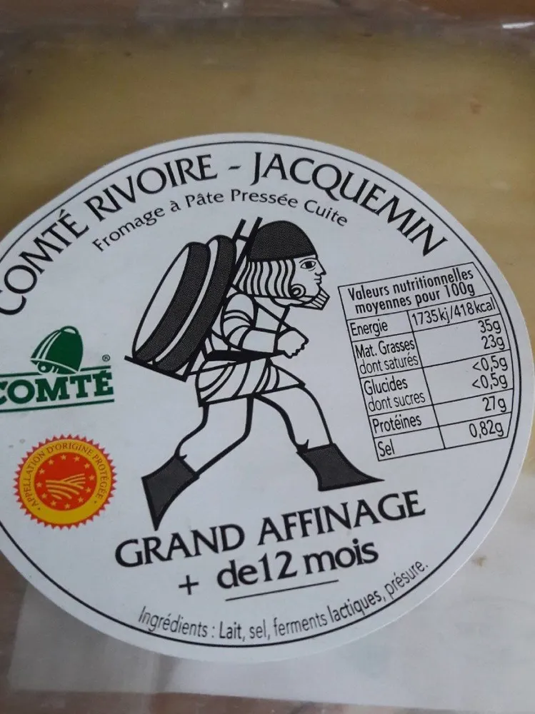 Comté rivoire jacquemin