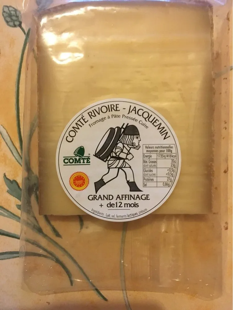 Comté rivoire jacquemin