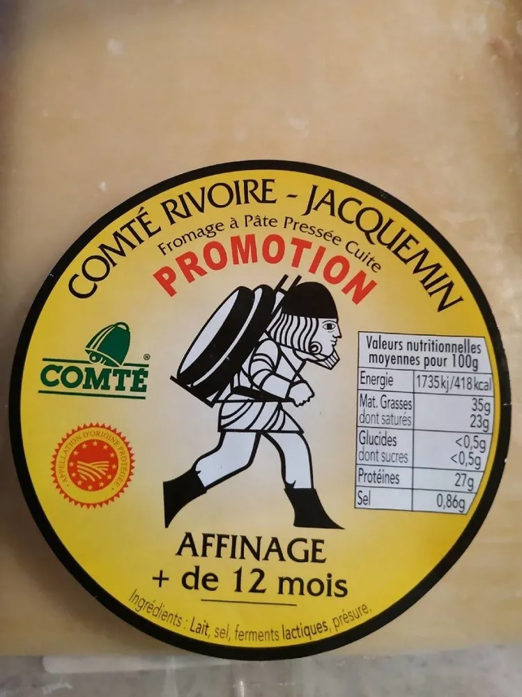 Comté Rivoire - Jacquemin