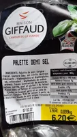 Palette demi sel