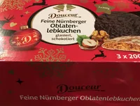 Douceur Feine Nürnberger Oblaten lebkuchen