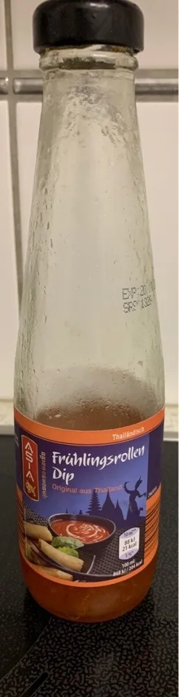 Frühlingsrollen-Dip    Glasflasche