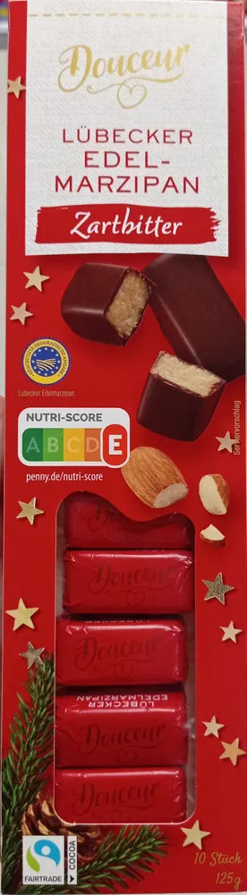 Lübecker Edel-Edelmarzipan Zartbitter