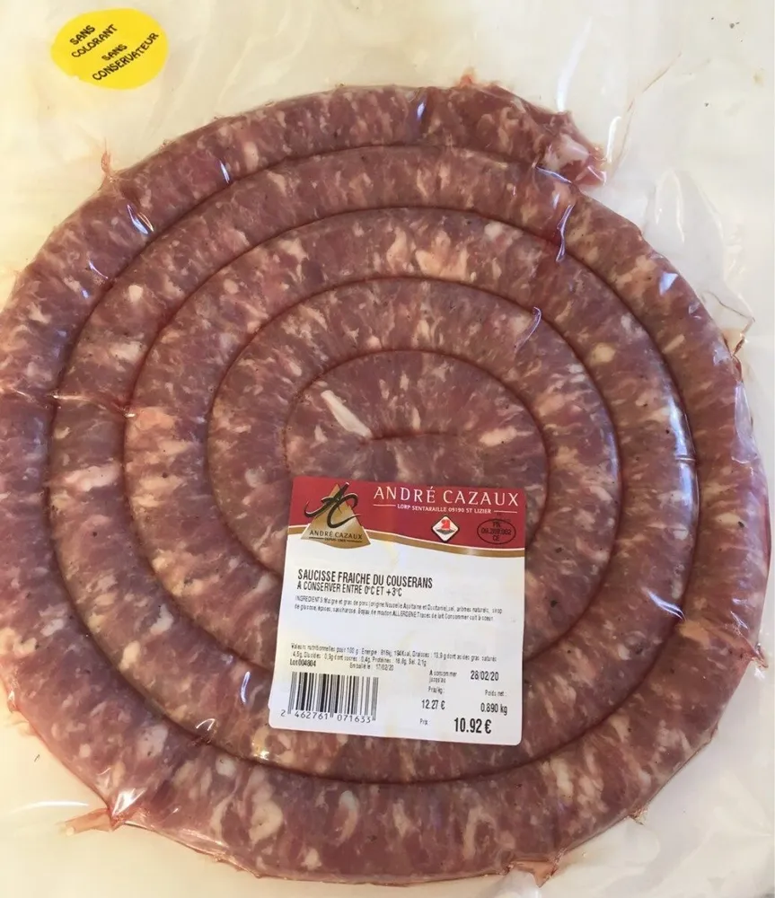Saucisse fraîche du Couserans