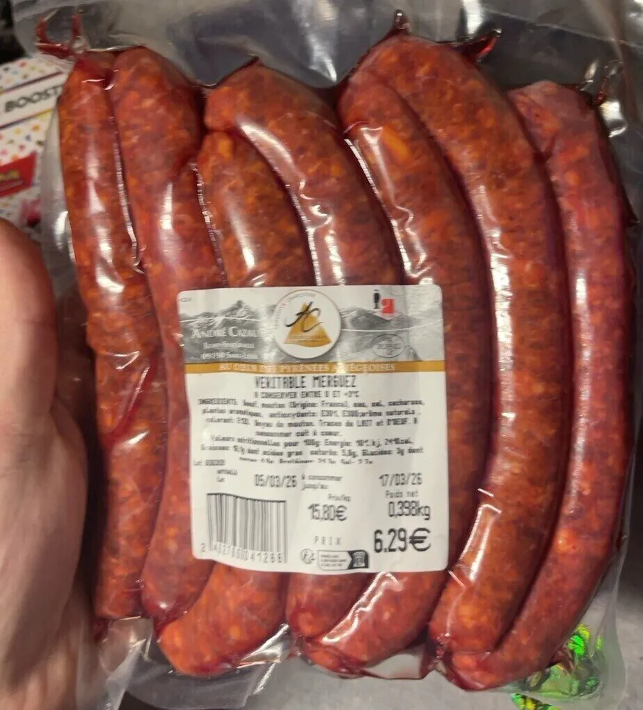 Veritable merguez