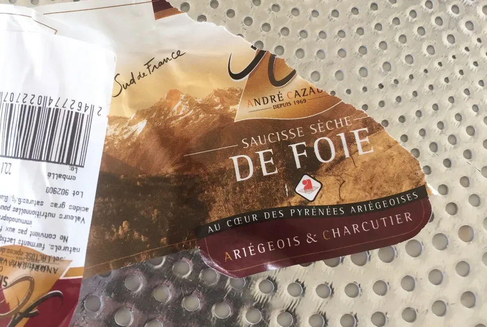 Saucisse de foie
