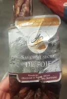 Saucisse sèche de foie
