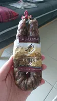 Saucisse sèche de foie