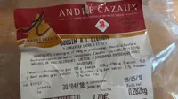 Boudin à l'oignon