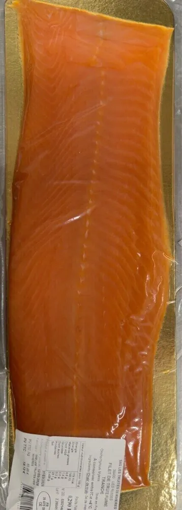 Filet de truite fumé