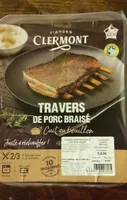 Travers de porc braisé