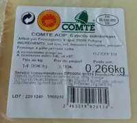 Comté AOP 6 mois d'affinage