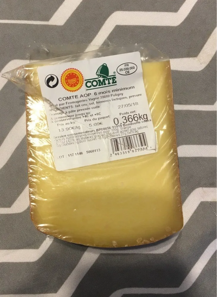 Comté AOP 6 mois minimum
