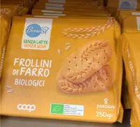 Frollini  di farro biologico