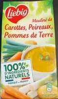 Mouliné de carottes poireaux polles de terre