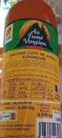Saucisse cuite de jambon