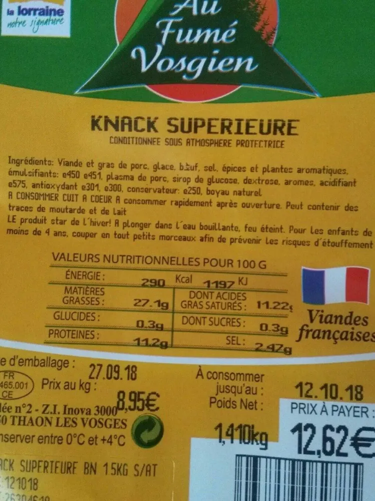 Knack supérieure