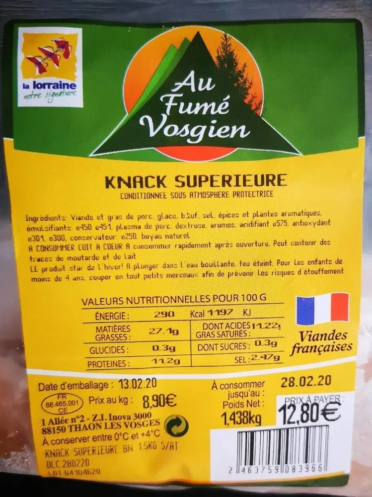 Knack supérieure