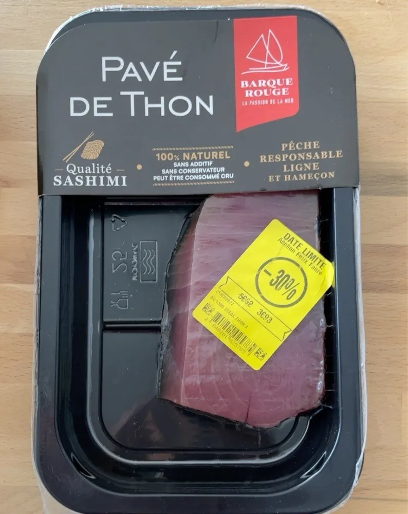 Pavé de thon