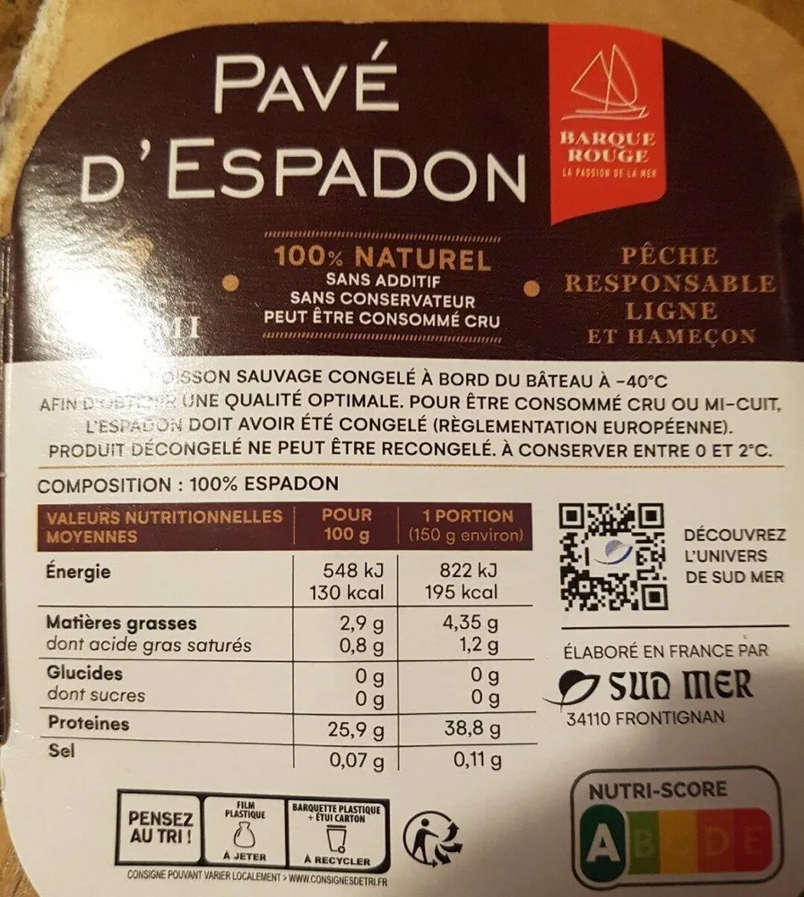 Pavé ESPADON