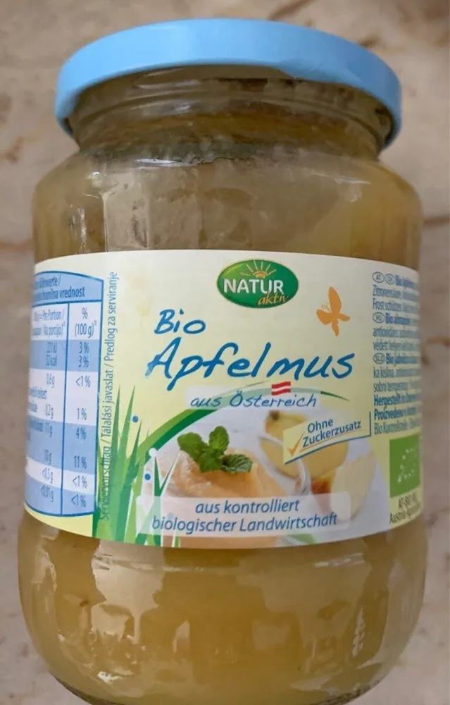 Apfelmus Bio ohne Zucker