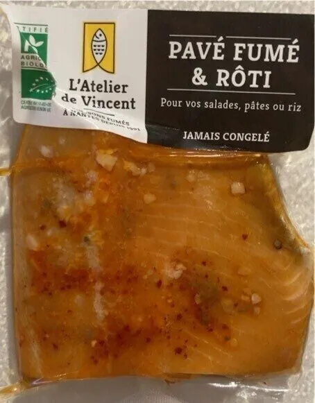 Pavé Roti Truite Bio*fumé à chaud élevée en France