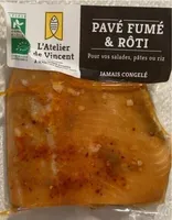 Pavé Roti Truite Bio*fumé à chaud élevée en France