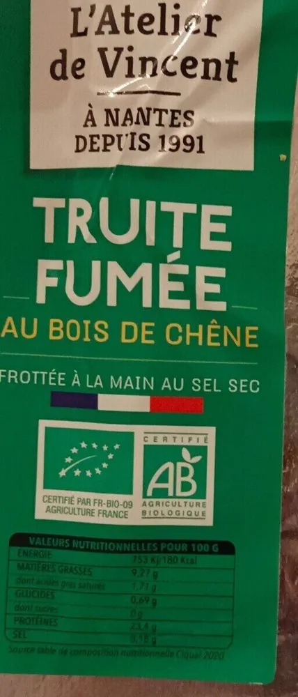 Truite Arc en Ciel BIO