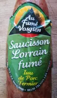 Saucisson Lorrain fumé