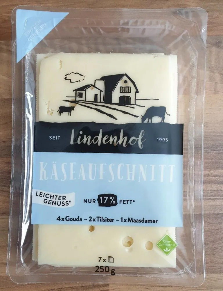 Käseaufschnitt Leichter Genuss
