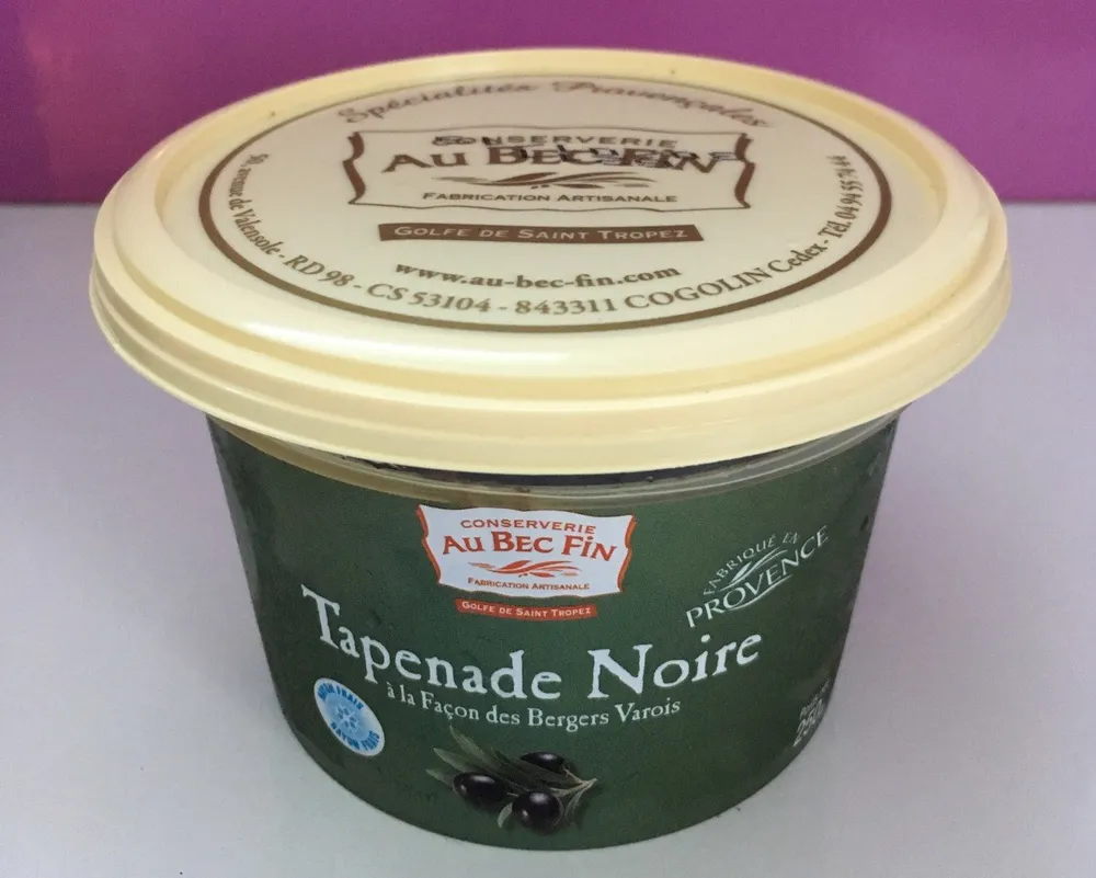 Tapenade Noire à la Façon des Bergers Varois