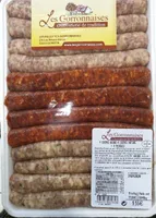 4 CHIPOS HERBE+4 CHIPOS NATURE+4 MERGUEZ
