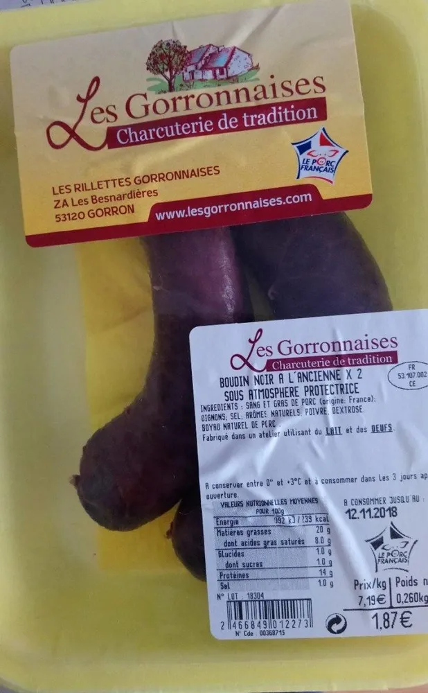 Boudin noir à l'ancienne