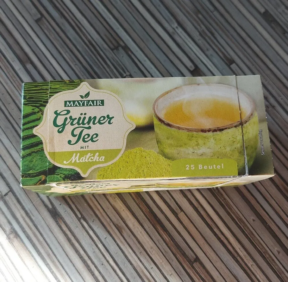 Grüner Tee mit Matcha