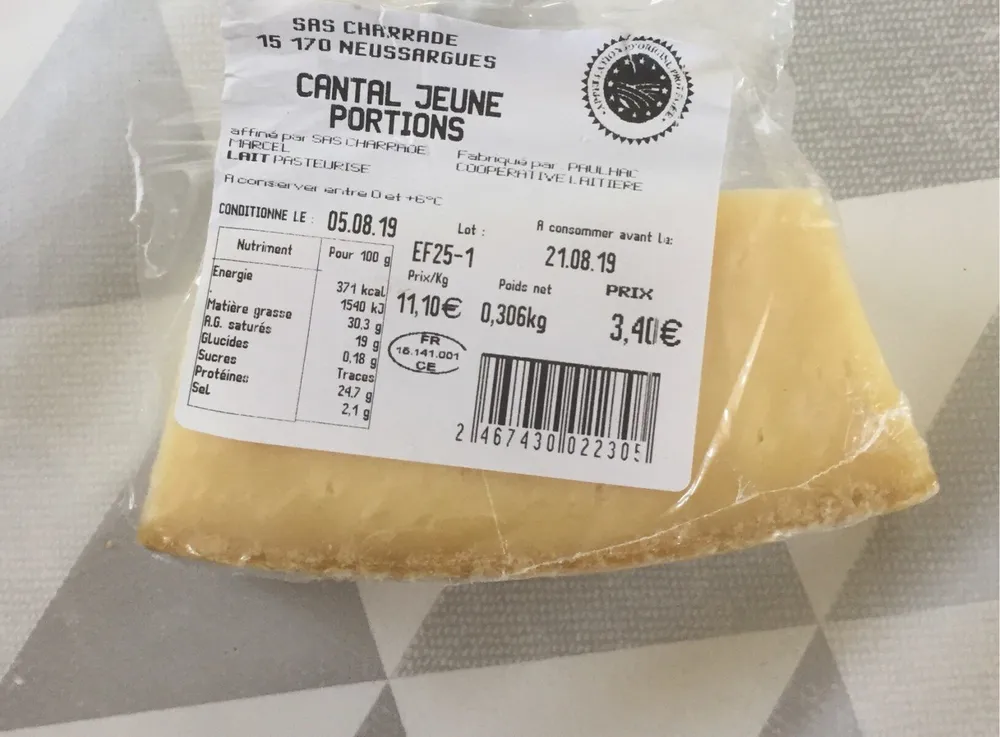Cantal jeune