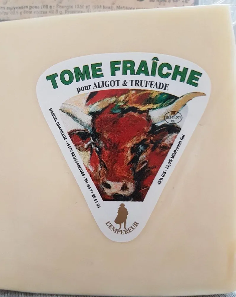 Tome fraîche