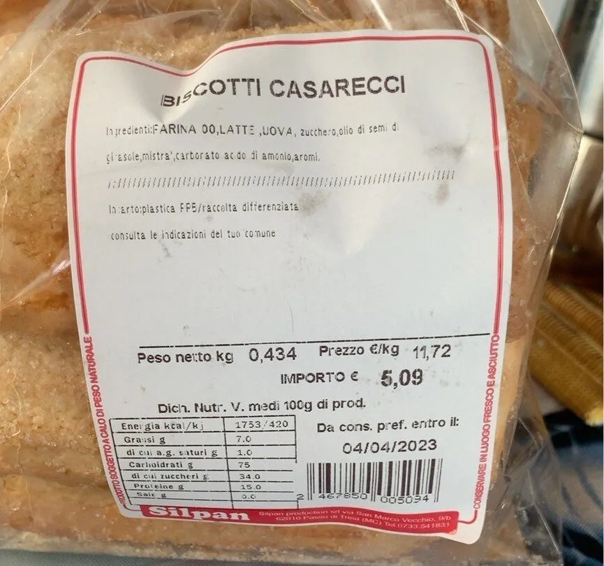 Biscotti Casarecci