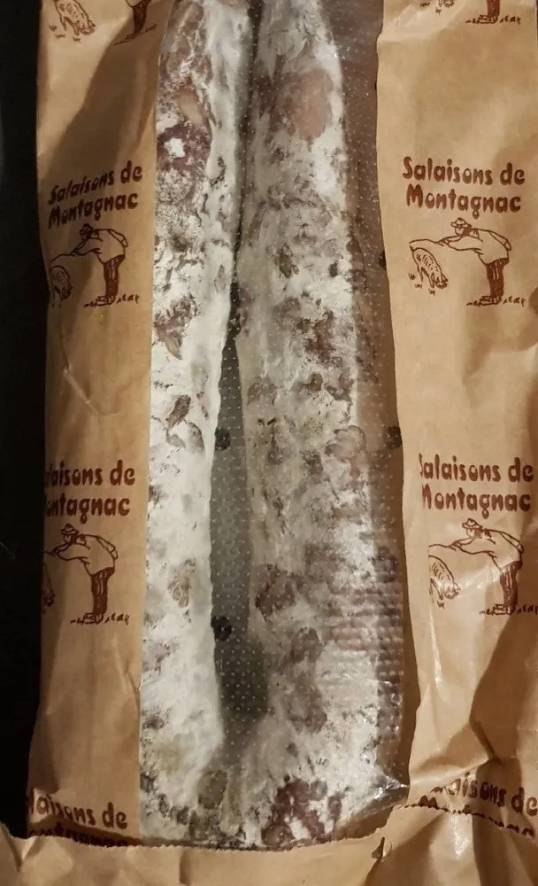 Saucisse pur porc supérieure longe jambon