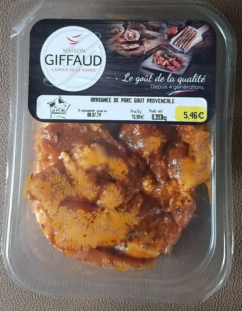 araignée de porc gout provencale