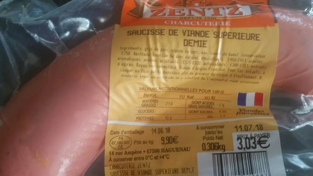 Saucisse de viande