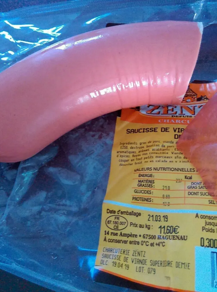 Saucisse de viande